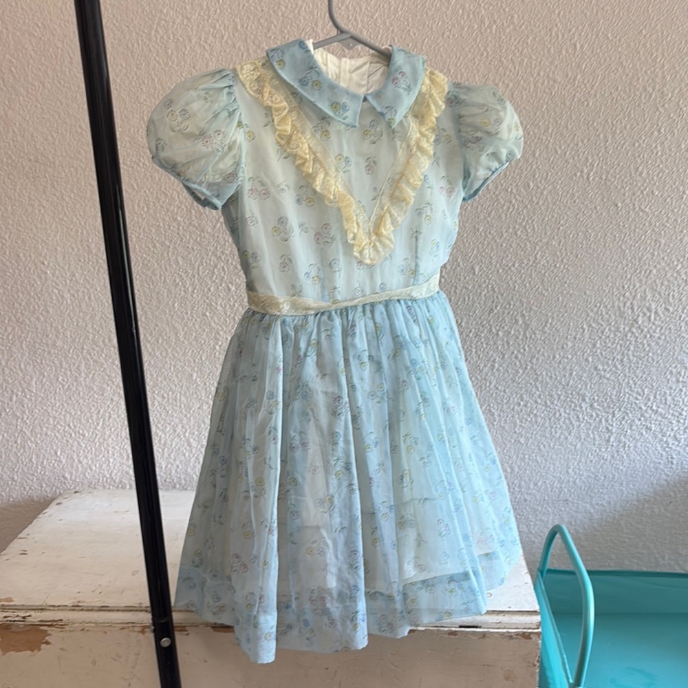 1960s “Wee Tog” Children’s Dress (size 5)